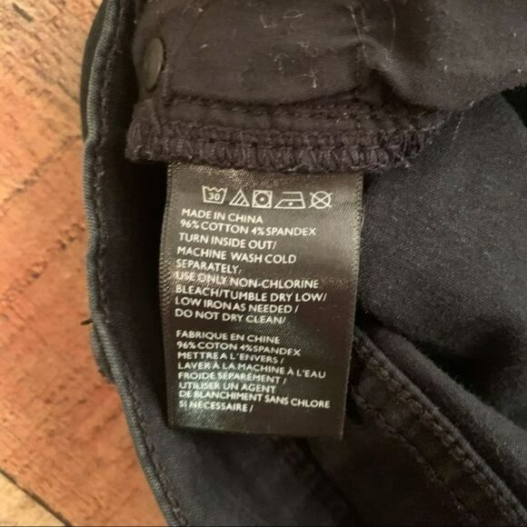 BDG urban outfitters womens size 25 black twig high distressed rise skinny jeans - Picture 6 of 10